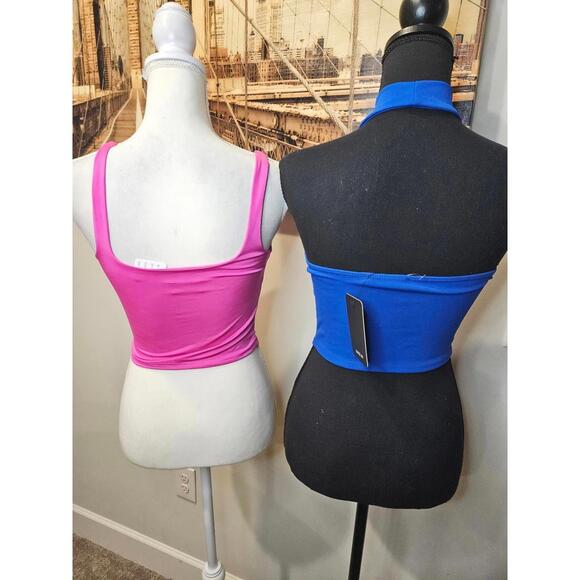 2 NWT Free People's "Live In The Moment" & 21 Saints Crop Tops 343 - Picture 2 of 6